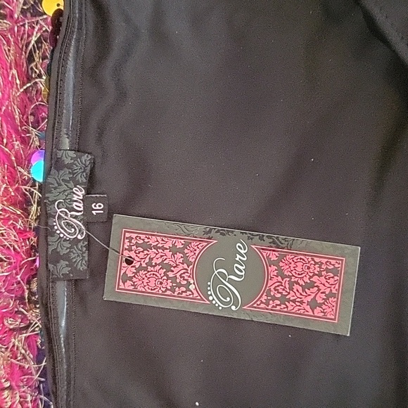 Womens strapless sequin dress - Picture 2 of 3